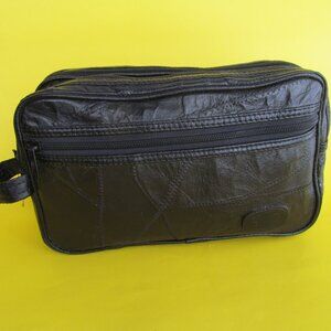Vintage Buxton leather toiletries case